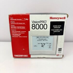 Honeywell TH8320R1003 VisionPRO 8000 Programmable Thermostat New In Box Sealed